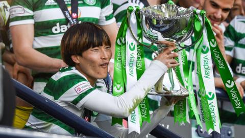 Kyogo Furuhashi lifts League Cup