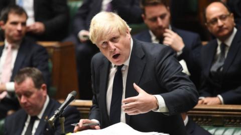 Boris Johnson at PMQs