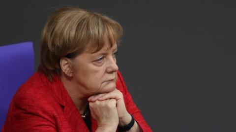 German Chancellor Angela Merkel