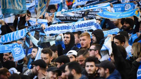 Marseille fans