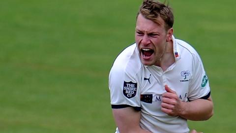 Yorkshire all-rounder Matthew Waite