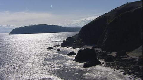 The Captain Sandstone rock formation lies under the Moray Firth and out into the North Sea