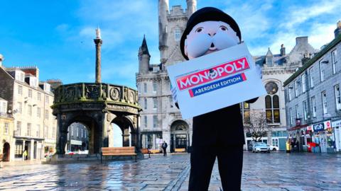 Mr Monopoly in Aberdeen