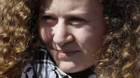 Palestinian activist and campaigner Ahed Tamimi