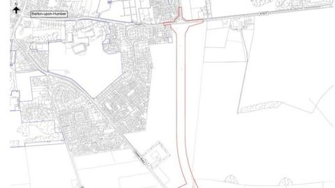 Part of plans for new Barton-upon-Humber link road
