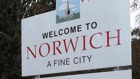 Norwich sign