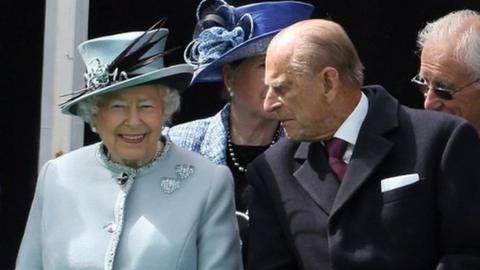 The Queen and Prince Philip