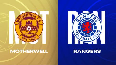 Motherwell and Rangers badges