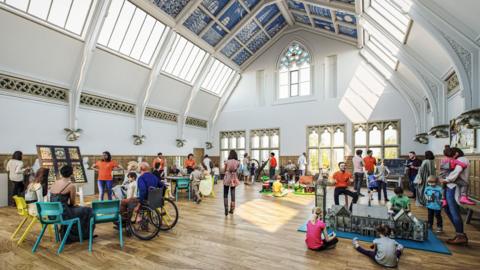 Bright Hall design for Rochdale Town Hall