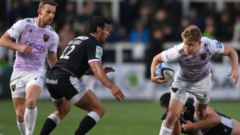 Guy Pepper: Newcastle Falcons flanker signs new two-year deal - BBC Sport