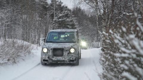 The brand new design for London's iconic vehicle is put through its paces in an extreme environment.