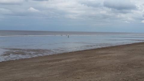 Lincolnshire coast at Huttoft