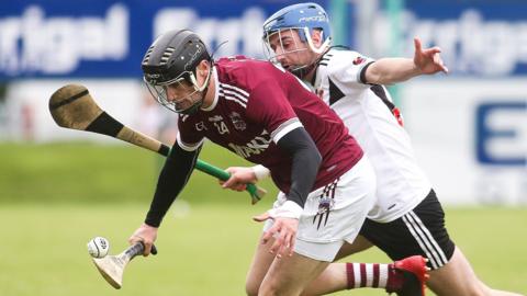 Brendan Rogers netted all his goals in the second half at Owenbeg