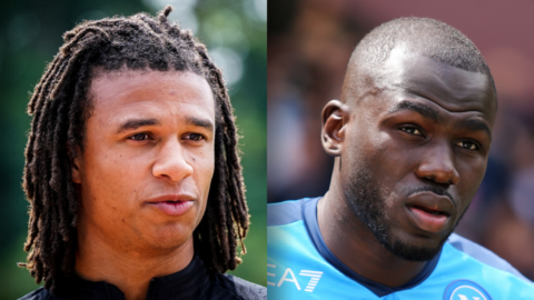 Nathan Ake and Kalidou Koulibaly