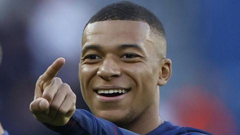 Real Madrid forward Kylian Mbappe