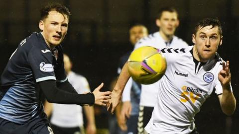 Raith Rovers against Ayr United