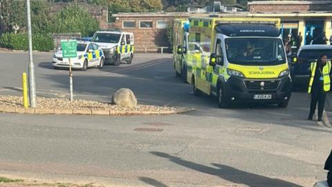 Police at Oaklands College