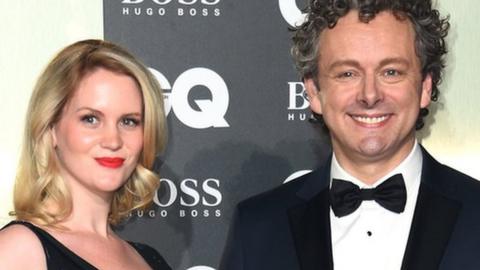 Michael Sheen and Anna Lundberg