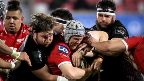 Ulster's game against the Scarlets has been called off