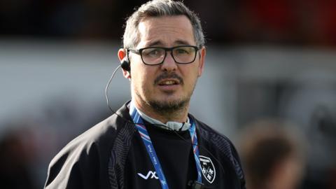 Dragons head coach Dai Flanagan