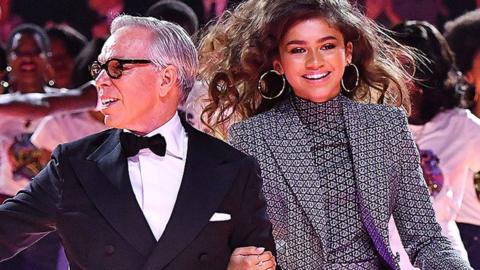 Tommy Hilfiger and Zendaya