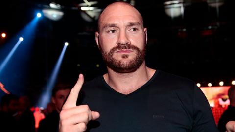 Boxer Tyson Fury