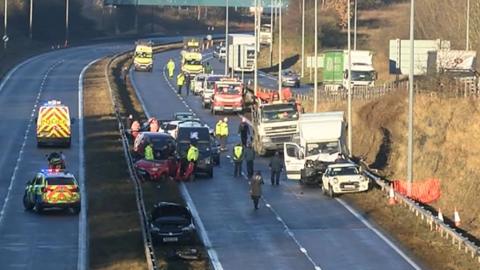 A19 crash near Seaham