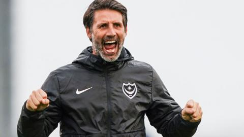 Portsmouth boss Danny Cowley.