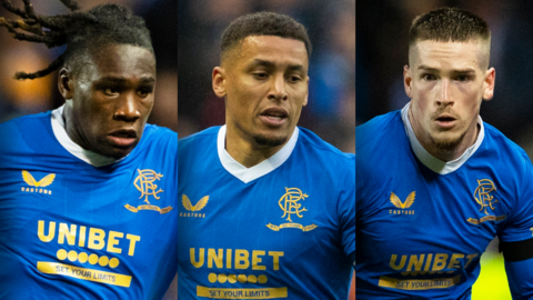 Calvin Bassey and James Tavernier and Ryan Kent