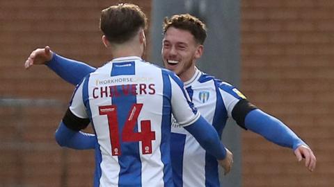 Luke Hannant scores for Colchester