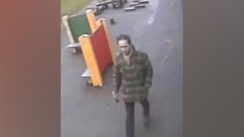 CCTV image of the man police want to speak with