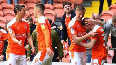 Blackpool celebrate