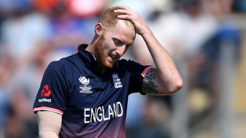 England's Ben Stokes