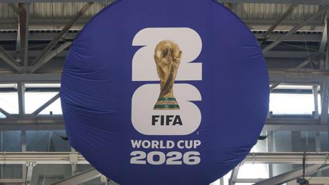 The Fifa World Cup logo 