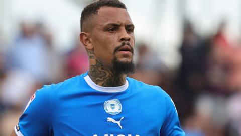 Jonson Clarke-Harris' goal was his first for Peterborough since 29 December