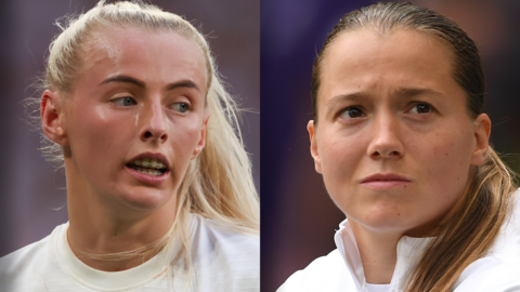 Chloe Kelly and Fran Kirby