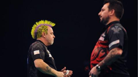 Peter Wright and Jonny Clayton