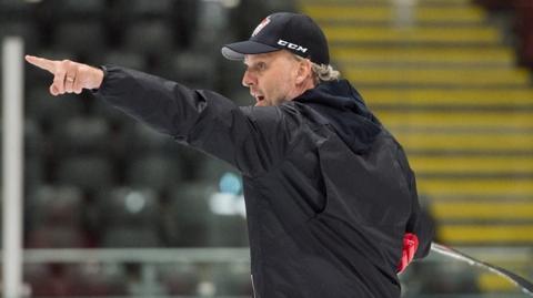 Cardiff Devils head coach Jarrod Skalde