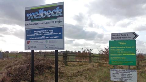 Welbeck site sign