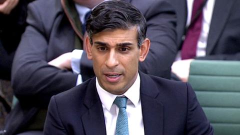 Rishi Sunak in front of the Liaison Committee on 19 December 2023