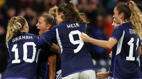 Scotland celebrate