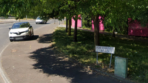 Google Maps screenshot of Riverforth Road