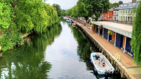 River Wensum in Norwich