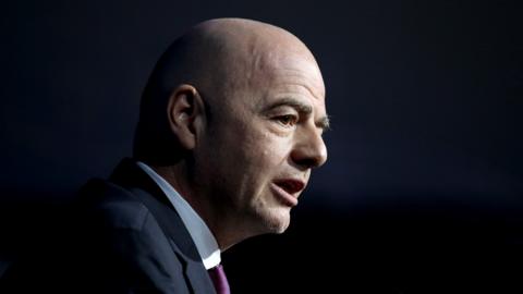 Fifa president Gianni Infantino