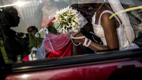 File image of wedding in 2015 in 2015 in Bujumbura