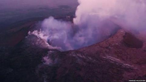 Hawaii's Kilauea volcano erupts