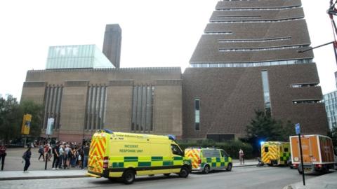 Tate Modern after boy is thrown from viewing balcony in August 2019