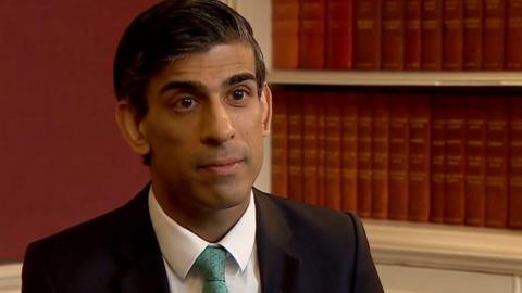 Rishi Sunak announces grants for hospitality and leisure businesses.