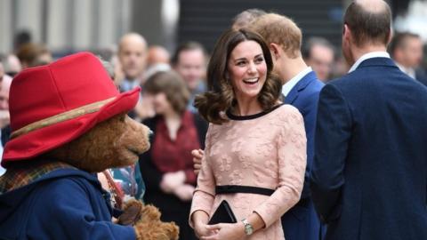 The Duchess of Cambridge attends a charity event at Paddington station