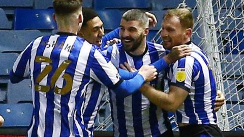 Sheffield Wednesday celebrate